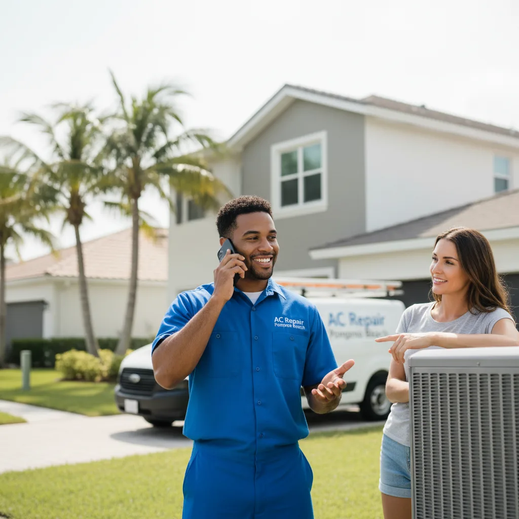 AC Repair Pompano Beach customer support in Rising Fawn